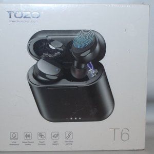 New True Wireless Earbuds Bluetooth 5.3 Headphones Touch Control w Charging Case